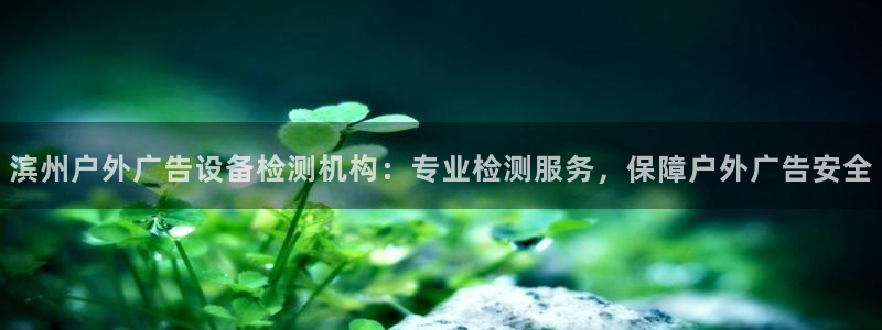杏宇平台代理怎么赚钱快：滨州户外广告设备检测机构：专业检测服务，保障户外广告安全