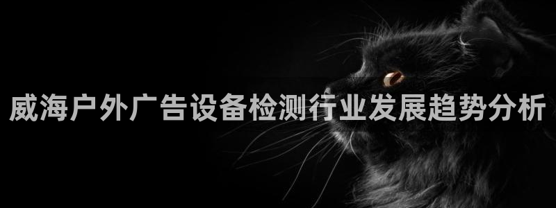 杏宇平台代理多少钱一个：威海户外广告设备检测行业发展趋势分析