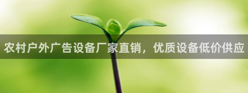 杏宇平台代理怎么赚钱：农村户外广告设备厂家直销，优质设备低价供应