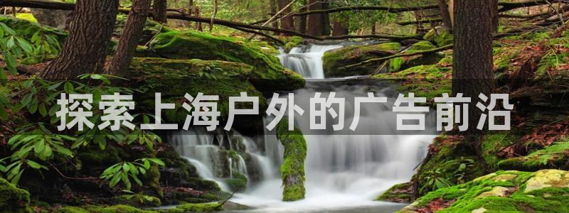 杏宇官方平台官网下载：探索上海户外的广告前沿