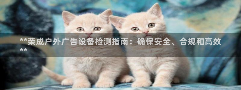 杏宇平台代理怎么赚钱：**荣成户外广告设备检测指南：确保安全、合规和高效
**