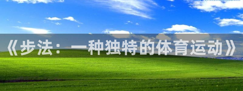 vsport体育在线官网：《步法：一种独特的体育运动》