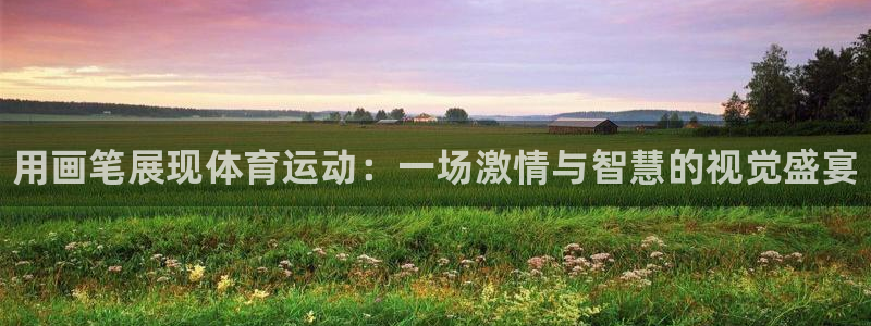 vsport体育：用画笔展现体育运动：一场激情与智慧的视觉盛宴