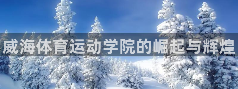 vsport体育在线官网：威海体育运动学院的崛起与辉煌